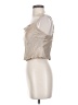 Zara Tan Sleeveless Blouse Size S - photo 5