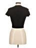 Zara Black Short Sleeve Top Size M - photo 2