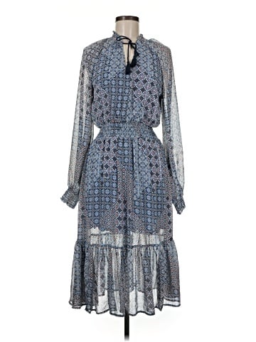 Aqua Casual Dress (view 1)