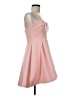 Keepsake Solid Pink Cocktail Dress Size M - photo 4