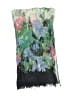 Unbranded Floral Green White Scarf One size - photo 2
