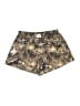 Shein 100% Polyester Camo Gold Shorts Size 12 - photo 1