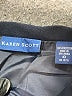 Karen Scott Solid Blue Formal Skirt Size 10 - photo 4