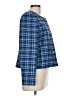 J.Crew Factory Store Tweed Blue Jacket Size 12 - photo 4