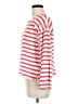 J.Crew 100% Cotton Stripes Red Long Sleeve Top Size M - photo 5