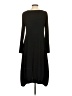 Marla Wynne Solid Black Casual Dress Size XS - photo 2