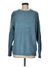 Easy Wear Jeans 100% Acrylic Solid Blue Pullover Sweater Size M - photo 1