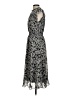 CeCe 100% Polyester Paisley Black Cocktail Dress Size S - photo 5