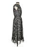 CeCe 100% Polyester Paisley Black Cocktail Dress Size S - photo 4