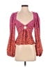 AFRM Pink 3/4 Sleeve Blouse Size XS - photo 1