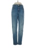 Naf Naf Solid Blue Jeans Size 4 - photo 1