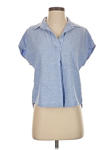 Banana Republic Factory Store Short Sleeve Blouse (view 1)