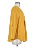 Everleigh 100% Polyester Yellow 3/4 Sleeve Blouse Size M - photo 4