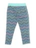 L.L.Bean Chevron-herringbone Blue Active Pants Size 14 - photo 2