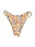Unbranded Floral Yellow Swimsuit Bottoms Size M - photo 2