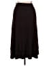 J.Jill 100% Polyester Solid Brown Formal Skirt Size Lg Petite - photo 2