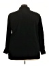 Appleseeds Black 3/4 Sleeve Blouse Size 22 - photo 2