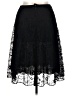 Magaschoni Black Formal Skirt Size 4 - photo 2