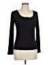 Athleta Black Long Sleeve Henley Size L - photo 1