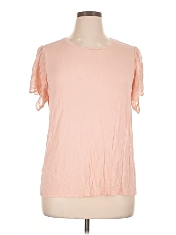 Tint & Shadow Short Sleeve Top (view 1)