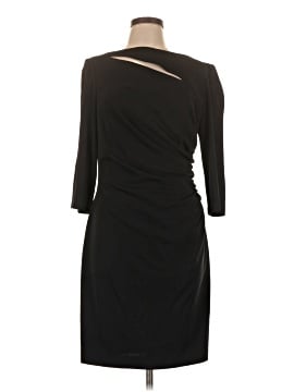 lace dress try on Analise Gown sheer ivory beaded lace dress main image 0