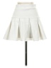 Lioness Solid White Formal Skirt Size XS - photo 2