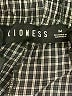 Lioness Houndstooth Black Shorts Size M - photo 3
