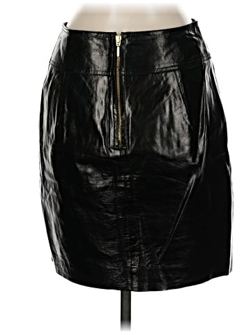 Express Design Studio Leather Skirt (view 2)