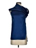 Helmut Lang 100% Silk Blue Sleeveless Blouse Size P (petite) - photo 1