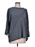 Westbound Blue 3/4 Sleeve Blouse Size L - photo 1