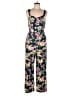 Old Navy Floral Black Jumpsuit Size M - photo 1