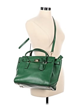 MICHAEL Michael Kors Leather Satchel (view 2)