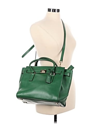 MICHAEL Michael Kors Leather Satchel (view 2)
