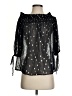Beach Riot Black 3/4 Sleeve Blouse Size S - photo 1