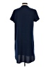 Lush Solid Blue Casual Dress Size S - photo 2