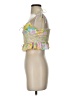 For Love & Lemons 100% Polyester Yellow Pink Sleeveless Blouse Size S - photo 5