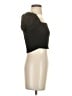 Zara Black Short Sleeve Blouse Size S - photo 4