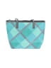 Talbots 100% Polyurethane Argyle Teal Tote One size - photo 1
