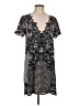 Express Paisley Black Casual Dress Size S - photo 1