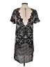 Express Paisley Black Casual Dress Size S - photo 2