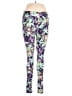 Lularoe Print Purple Active Pants One size - photo 1