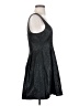 BCBGeneration Metallic Black Cocktail Dress Size 4 - photo 4