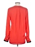 Rag & Bone Orange Long Sleeve Blouse Size XS - photo 2