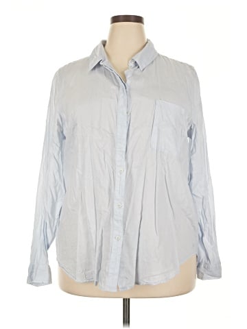 Treasure & Bond 3/4 Sleeve Button-Down Shirt (view 1)