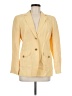 Talbots Yellow Silk Blazer Size 6 - photo 1