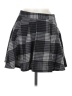 The Workshop Plaid Gray Casual Skirt Size M - photo 1