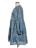 Unbranded 100% Polyester Blue Casual Dress Size XL - photo 5