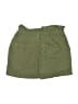 Amadi 100% Cotton Solid Green Shorts Size XS - photo 2