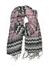 Unbranded Chevron-herringbone Gray Pink Scarf One size - photo 1