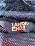 Lands' End 100% Polyester Tie-dye Blue Zip Up Hoodie Size 14 - 16 - photo 3